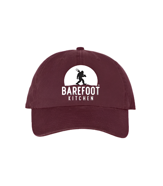 Burgundy Barefoot Kitchen Hat